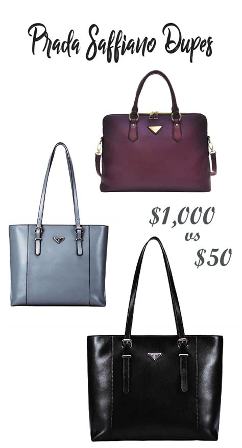 prada saffiano look alike|The Best Prada Bag Dupes From $10 .